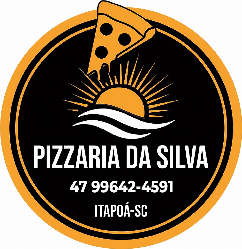 Logo Pizzaria Da Silva - Itapoá