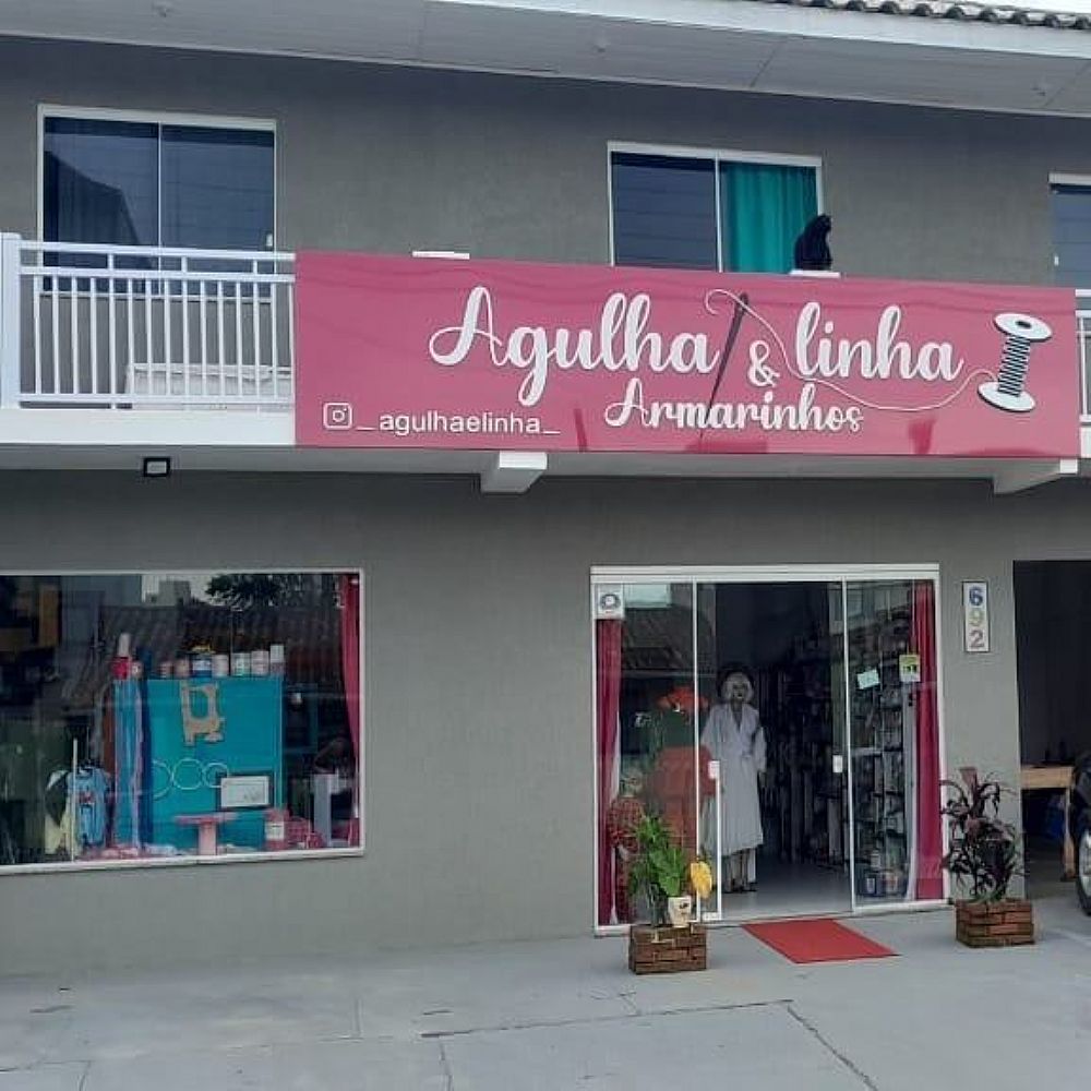 Logo Agulha e Linha armarinhos e confecções