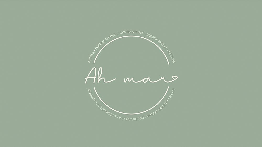 Logo Ah Mar Doceria