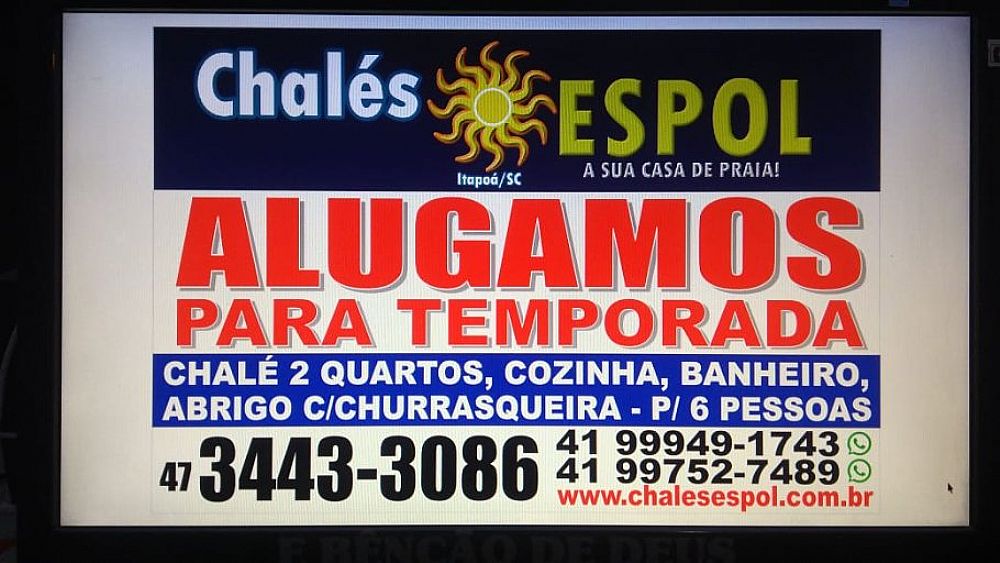 Logo Chalés Espol – A sua casa de praia em Itapoá SC