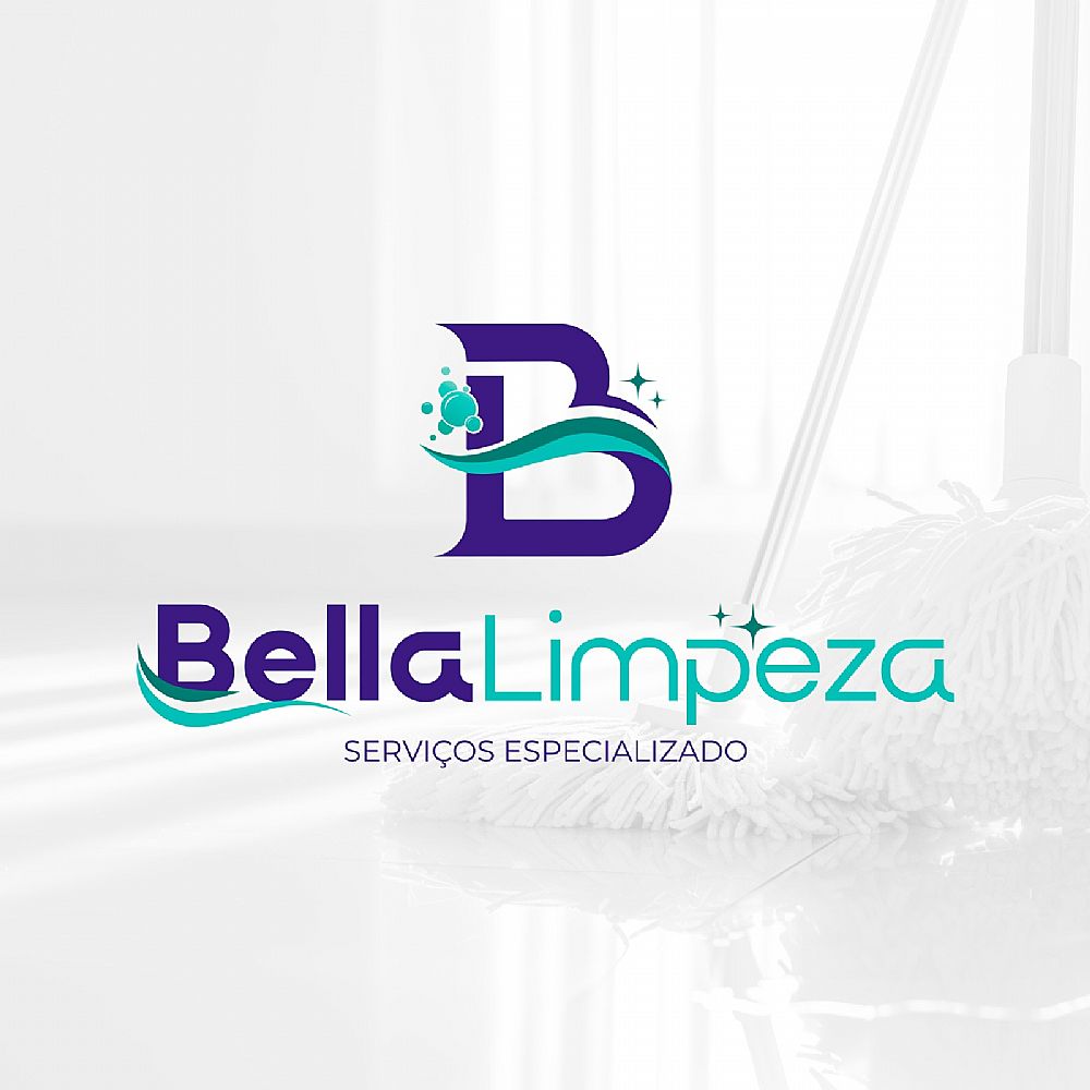Logo Bella Limpeza - Serviço Especializado