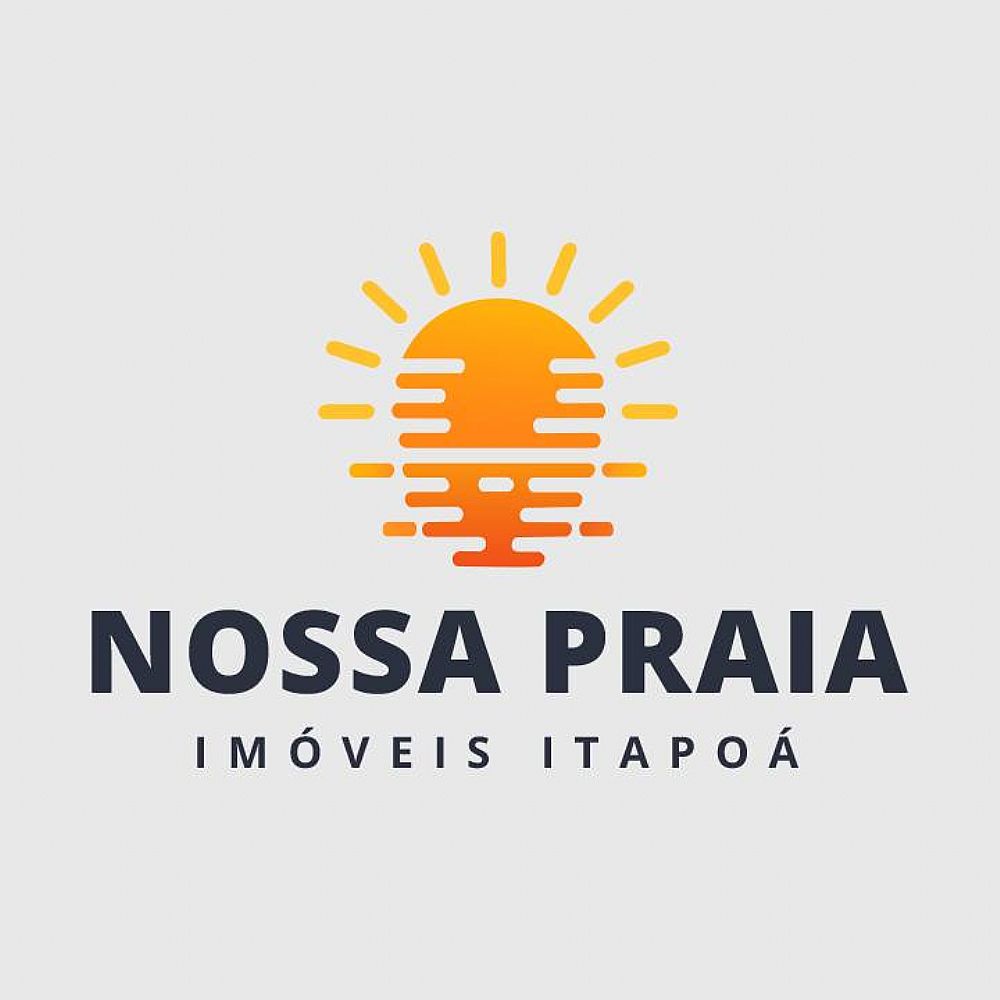 Logo Nossa praia imóveis Itapoá