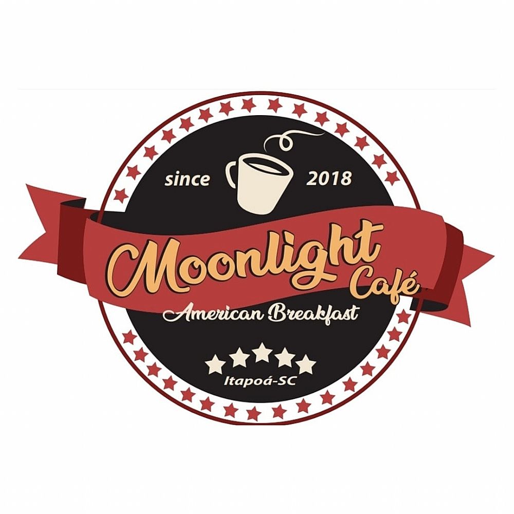 Logo Moonlight Café Itapoá- SC