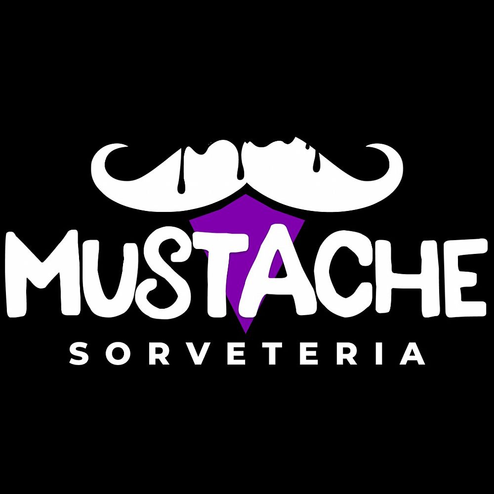 Logo Sorveteria Mustache