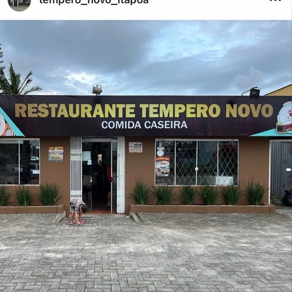 Logo Tempero Novo Itapoá | BUFFET LIVRE E CHURRASCARIA